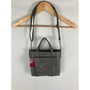 NWT Koltov Grey Adjustable Strap Purse